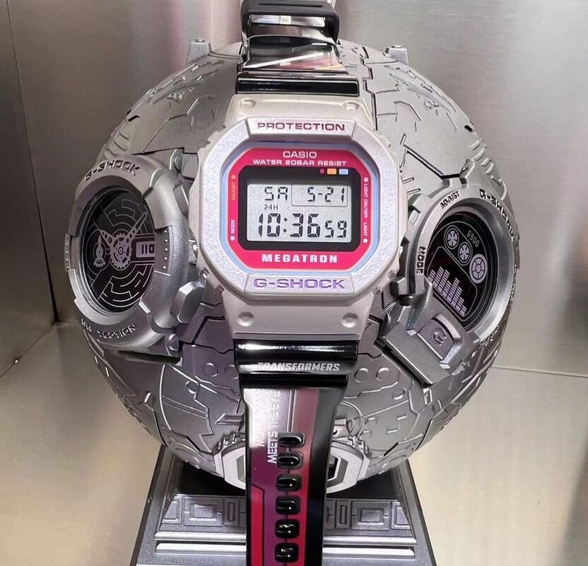 Leaked Transformers x Casio G-Shock Collaboration 2022 Watches?